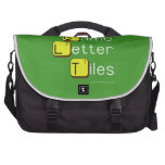 Game Letter Tiles  Laptop Bags