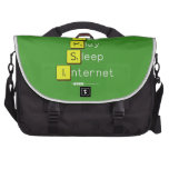 Eat
 Play
 Sleep
 Internet  Laptop Bags