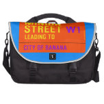 Minion Street  Laptop Bags