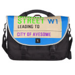 Minion Street  Laptop Bags