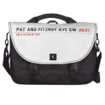 Pat and fitzroy Ave sw  Laptop Bags