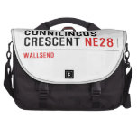 Cunnilingus  crescent  Laptop Bags