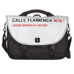 Calle Flamenca  Laptop Bags