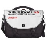 wonderwall  Laptop Bags