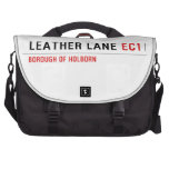 Leather Lane  Laptop Bags