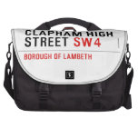 clapham high street  Laptop Bags