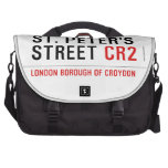 St. peter's Street  Laptop Bags