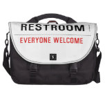 Restroom  Laptop Bags