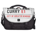 Brick Lane Curry  Laptop Bags