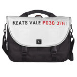 Keats Vale  Laptop Bags