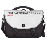 This Particular Town  Laptop Bags