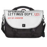 Spencers Lettings Dept.  Laptop Bags