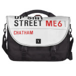 Up Shit Street  Laptop Bags