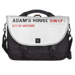 Adam's House  Laptop Bags