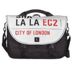 sha la la  Laptop Bags
