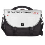 Speakers Corner:  Laptop Bags