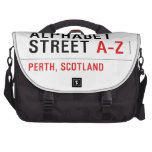 Alphabet  Street  Laptop Bags