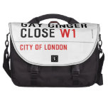 GAY GINGER CLOSE  Laptop Bags