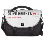 Sonia olive heights  Laptop Bags