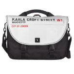 Karla Croft Street  Laptop Bags