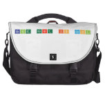 being smart is cool  Laptop Bags
