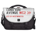 enquete  lons sud  avenue  Laptop Bags