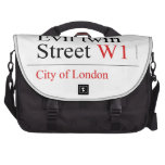 Evil twin Street  Laptop Bags