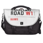 Surfing Road  Laptop Bags