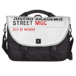 jugend akademie Street  Laptop Bags