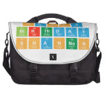Happy
 Birthday
 Shannon  Laptop Bags