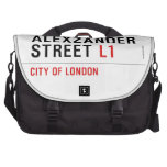 alexzander Street  Laptop Bags