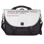 abdi khadar   Laptop Bags