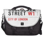 DOGFUCKER STREET  Laptop Bags