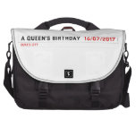 A Queen's birthday   Laptop Bags