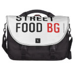 Street Food  Laptop Bags