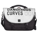 DANGEROUS  CURVES 😉  Laptop Bags
