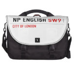 NP English  Laptop Bags