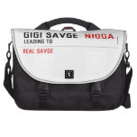 GiGi savge   Laptop Bags