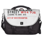glenn walker street  Laptop Bags