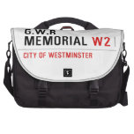 G.w.r memorial  Laptop Bags