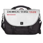 Chemical Close  Laptop Bags