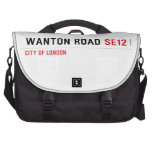 Wanton Road  Laptop Bags