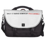 Dikat Et BurasI DemİrkapI  Laptop Bags