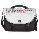 Dene community school art trip   Laptop Bags