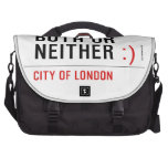 BOTH or NEITHER  Laptop Bags