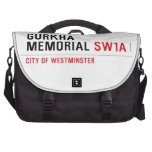 gurkha memorial  Laptop Bags