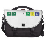 hola jessica  Laptop Bags