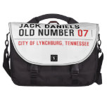 Jack Daniels Old Number  Laptop Bags