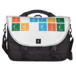I want 
 To die  Laptop Bags