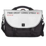 7800 Credit cards street  Laptop Bags